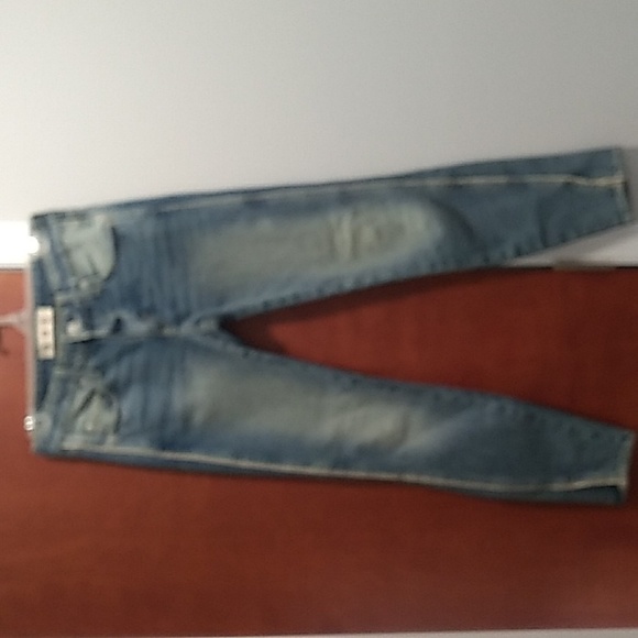 Designer Jeans 25 AMO Made in USA 98%Cotton - Picture 3 of 16